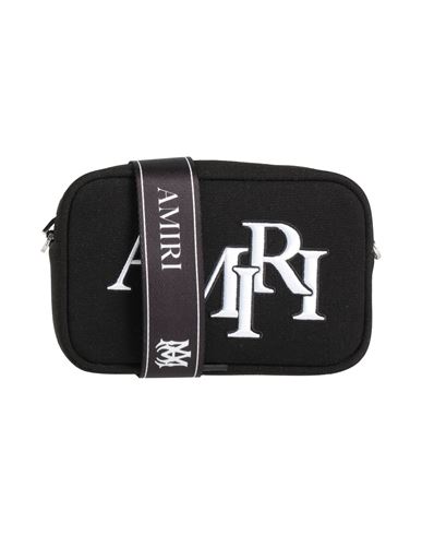 Amiri Woman Cross-body Bag Black Size - Polyester, Cow Leather