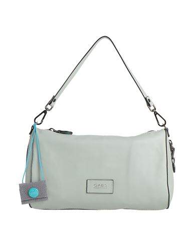 Gabs Pepita Woman Handbag Sage Green Size - Calfskin In Green