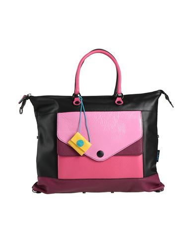 Gabs Woman Handbag Pink Size - Calfskin In Multi
