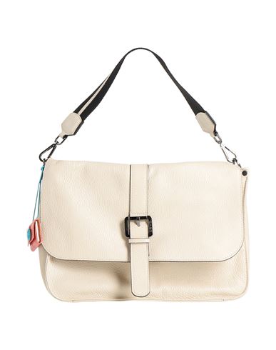 Gabs Ivy Woman Handbag Ivory Size - Cow Leather In White