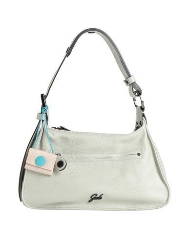 Gabs Gala Woman Shoulder Bag Light Green Size - Calfskin In Multi