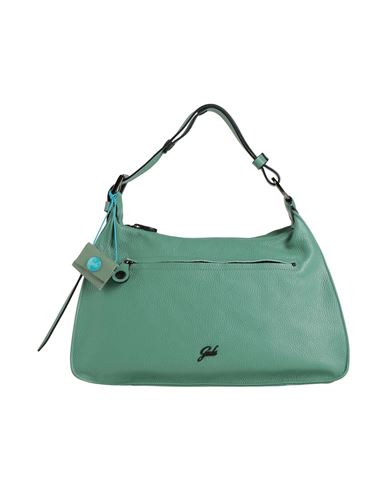 Gabs Gala Woman Shoulder Bag Sage Green Size - Calfskin In Green
