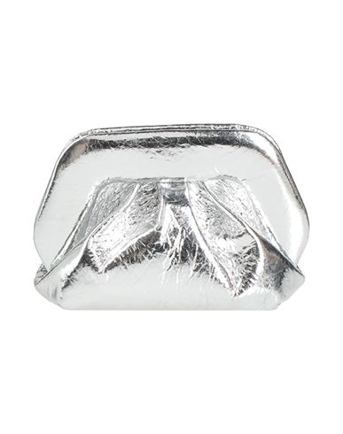 Themoirè Woman Handbag Silver Size - Textile Fibers