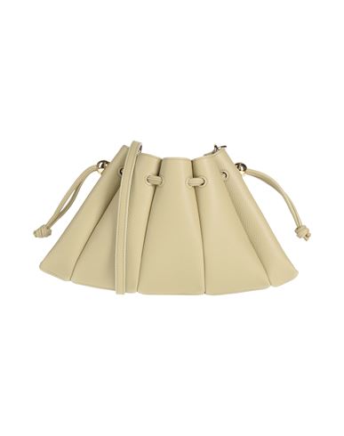 Themoirè Woman Cross-body Bag Sage Green Size - Leather