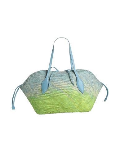 Themoirè Woman Handbag Turquoise Size - Straw In Blue