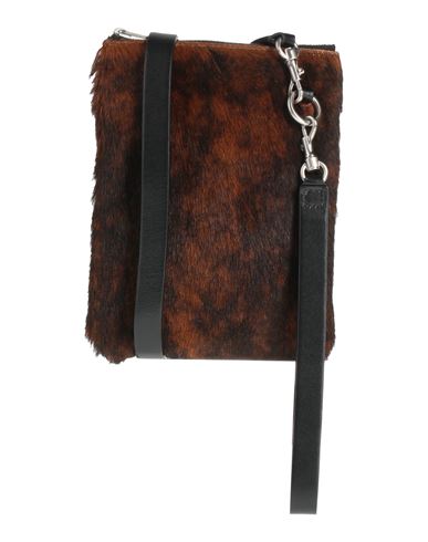 Jil Sander Woman Cross-body Bag Dark Brown Size - Leather