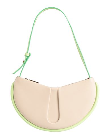 Themoirè Woman Shoulder Bag Beige Size - Textile Fibers In Neutral