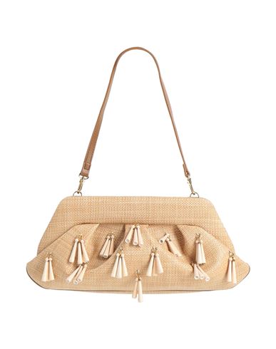 Themoirè Woman Handbag Sand Size - Natural Raffia