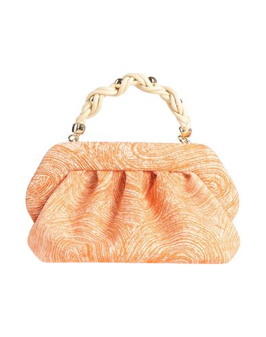 Themoirè Woman Handbag Orange Size - Textile Fibers