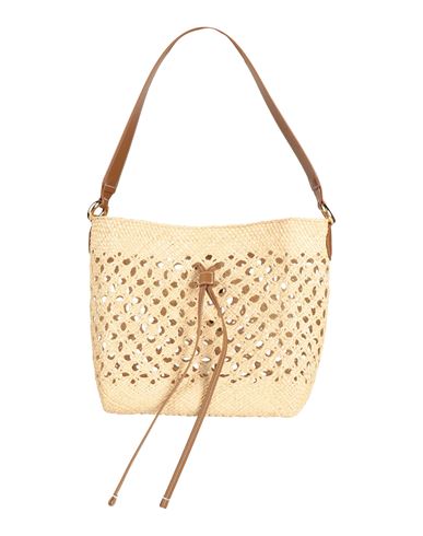 Themoirè Woman Shoulder Bag Sand Size - Textile Fibers In Neutral