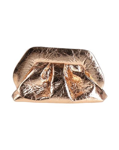 Themoirè Woman Handbag Rose Gold Size - Recycled Paper, Organic Cotton, Pineapple Fiber