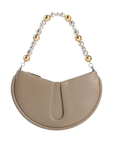 Themoirè Woman Handbag Taupe Size - Textile Fibers In Gray