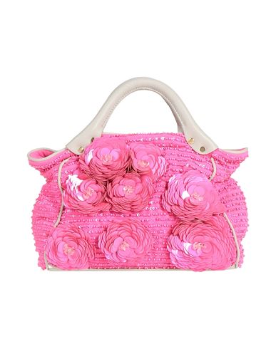 Jamin Puech Woman Handbag Fuchsia Size - Textile Fibers In Pink