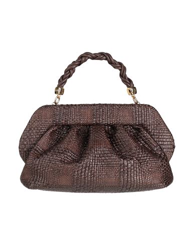 Themoirè Woman Handbag Dark Brown Size - Textile Fibers