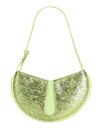 Themoirè Woman Shoulder Bag Lime Green Size - Textile Fibers