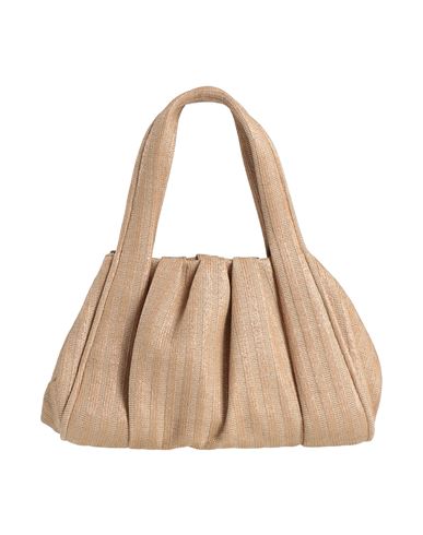 Themoirè Woman Handbag Beige Size - Natural Raffia, Textile Fibers In Sand