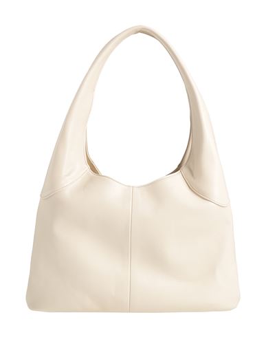 Themoirè Woman Shoulder Bag Beige Size - Textile Fibers In Sand