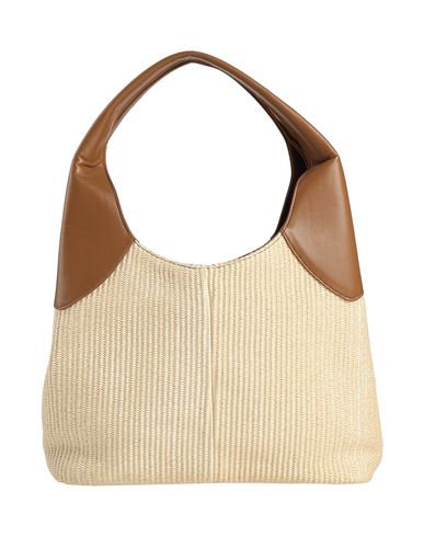 Themoirè Woman Handbag Beige Size - Textile Fibers In Sand