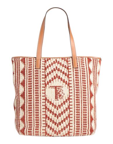 Tod's Woman Handbag Ivory Size - Wool In White