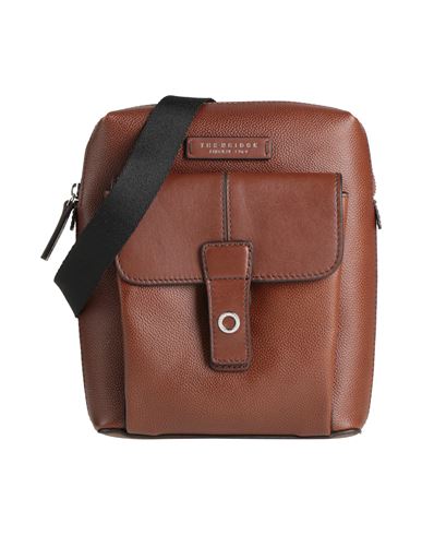 The Bridge Man Cross-body Bag Brown Size - Cow Leather