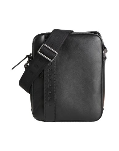 The Bridge Man Cross-body Bag Black Size - Cowhide