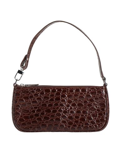 By Far Woman Handbag Chocolate Brown Size - Cow Leather