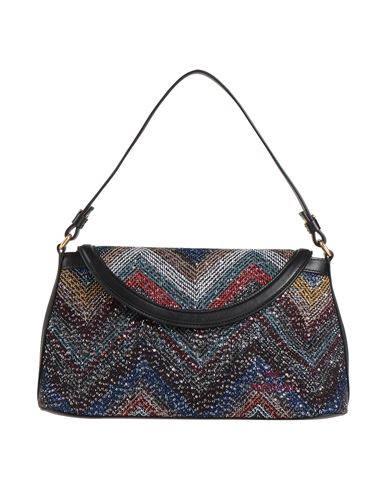 Missoni Woman Handbag Black Size - Textile Fibers