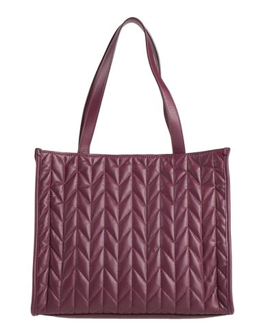 Missoni Woman Handbag Plum Size - Leather In Purple