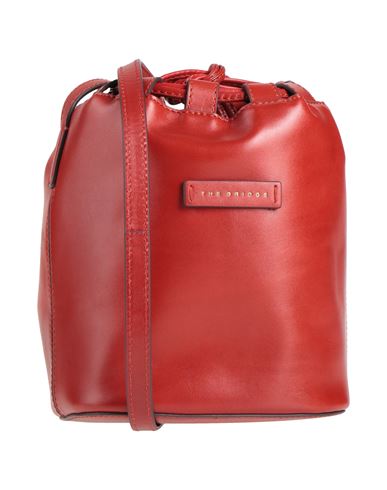 The Bridge Woman Cross-body Bag Red Size - Leather