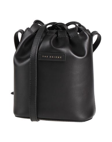 The Bridge Woman Cross-body Bag Black Size - Leather