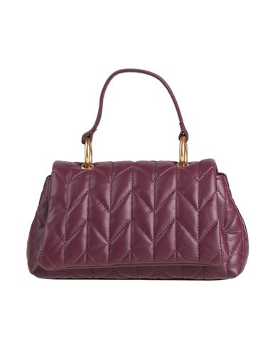 Missoni Woman Handbag Plum Size - Leather In Purple