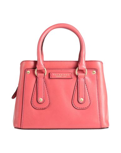The Bridge Woman Handbag Coral Size - Cowhide In Red