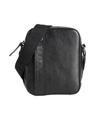The Bridge Man Cross-body Bag Black Size - Leather