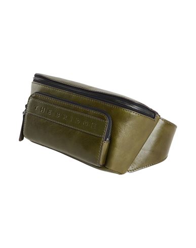 The Bridge Man Belt Bag Dark Green Size - Leather