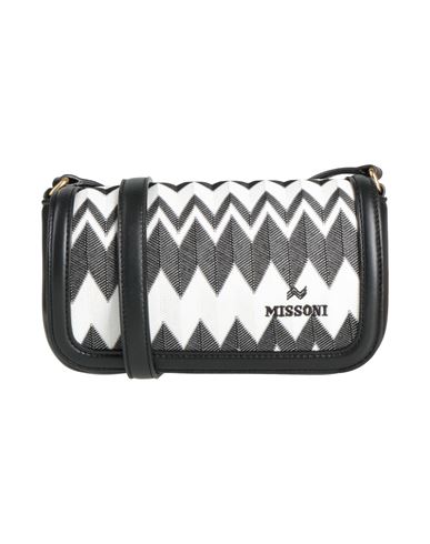 Missoni Woman Cross-body Bag Black Size - Textile Fibers, Leather