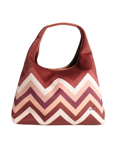 Missoni Woman Handbag Brown Size - Textile Fibers