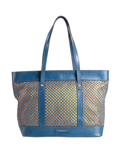 The Bridge Woman Handbag Blue Size - Leather