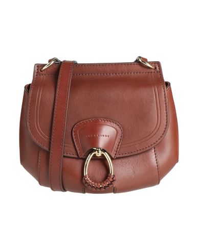 The Bridge Woman Cross-body Bag Dark Brown Size - Leather