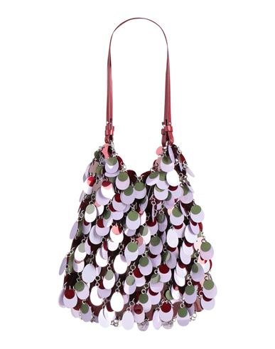 Rabanne Woman Shoulder Bag Lilac Size - Textile Fibers In Purple