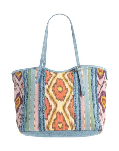 Claris Virot Woman Shoulder Bag Light Blue Size - Textile Fibers