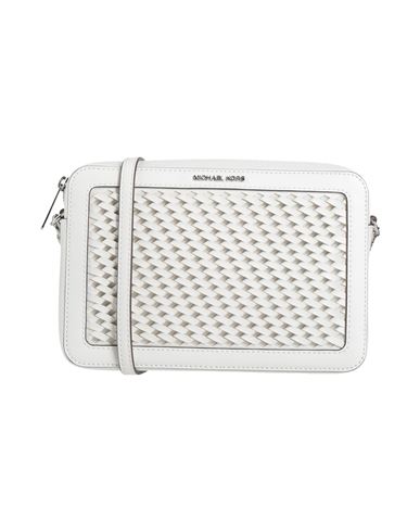 Michael Michael Kors Woman Cross-body Bag White Size - Polyurethane, Cotton, Polyester