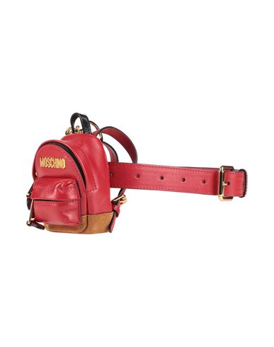 Moschino Couture Woman Belt Bag Red Size - Leather