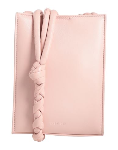 Jil Sander Woman Cross-body Bag Pink Size - Ovine Leather In Pink
