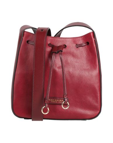 The Bridge Woman Cross-body Bag Red Size - Leather