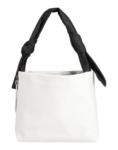 Corsia Woman Handbag White Size - Leather, Textile Fibers