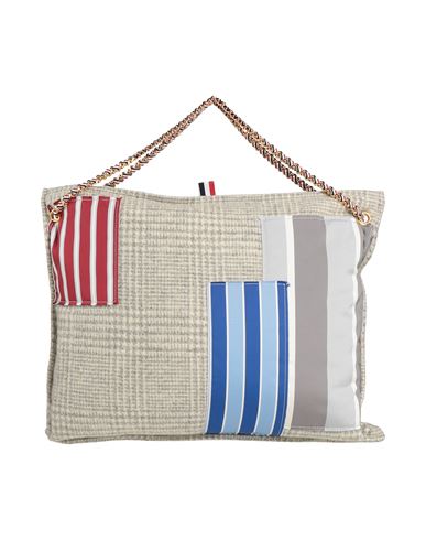 Thom Browne Woman Handbag Grey Size - Wool In Gray