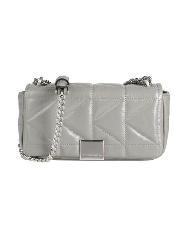 Bolso con bandolera Mujer Gris perla -- Mujer