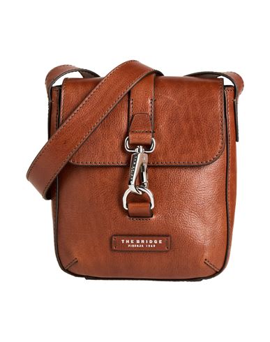 Bolso con bandolera Hombre Marrón -- Hombre