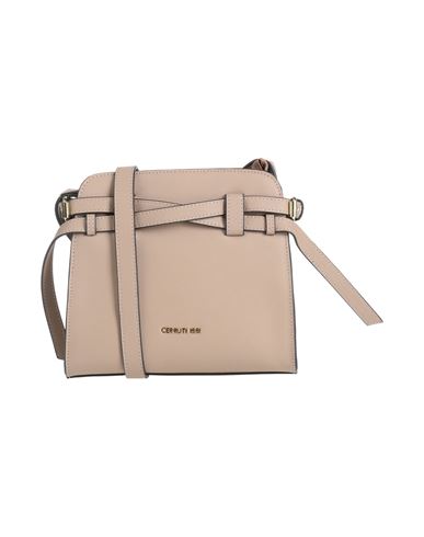 Bolso con bandolera Mujer Beige -- Mujer