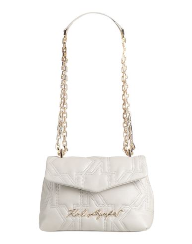 Bolso de asas largas Mujer Gris perla -- Mujer